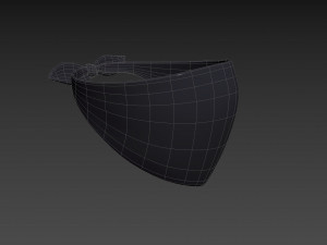 Prop022 Bandana Mask 3D 모델