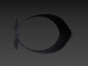 Prop022 Bandana Mask 3D 모델