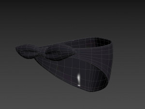 Prop022 Bandana Mask 3D 모델