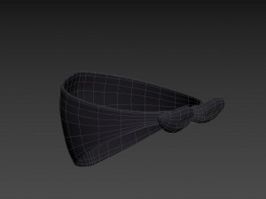 Prop022 Bandana Mask 3D 모델