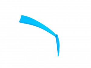 Prop023 Blue Scarf 3D Модель