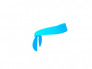 Prop023 Blue Scarf 3D Модель
