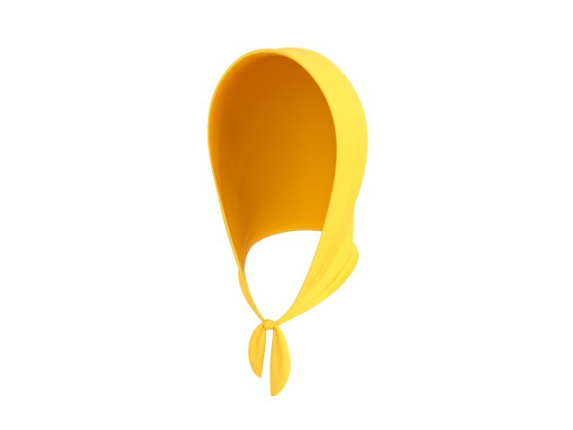 Prop024 Head Scarf Model 3D .c4d .max .obj .3ds .fbx .stl .blend 