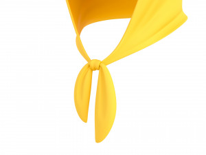 Prop024 Head Scarf Model 3D