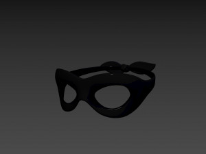 Prop025 Thief Mask 3D Модель
