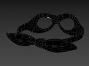 Prop025 Thief Mask 3D Модель