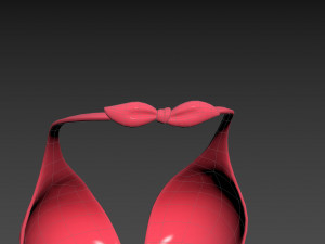 Prop026 Bikini Bra Model 3D