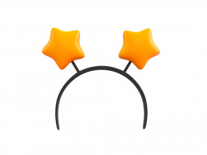 Prop028 Star Headband 3D-Modell