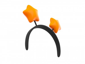 Prop028 Star Headband 3D-Modell