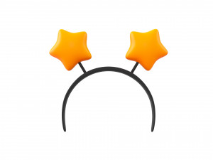 Prop028 Star Headband 3D-Modell