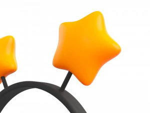 Prop028 Star Headband 3D Model