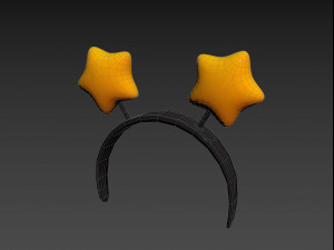 Prop028 Star Headband 3D-Modell