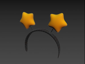 Prop028 Star Headband 3D-Modell