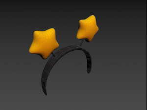 Prop028 Star Headband 3D-Modell