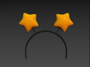 Prop028 Star Headband 3D Model