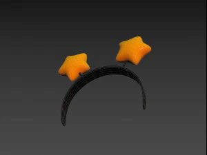 Prop028 Star Headband 3D Model