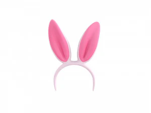 Prop029 Bunny Headband 3D Model