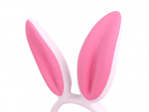Prop029 Bunny Headband 3D Model