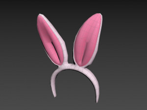 Prop029 Bunny Headband 3Dモデル