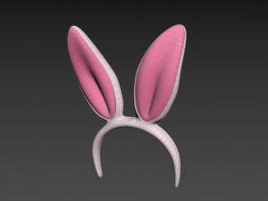 Prop029 Bunny Headband 3Dモデル