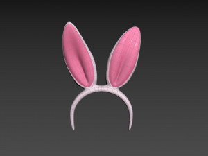 Prop029 Bunny Headband 3Dモデル