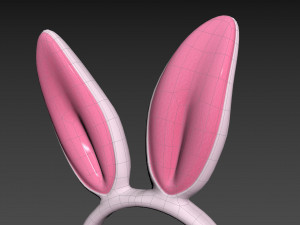 Prop029 Bunny Headband 3Dモデル
