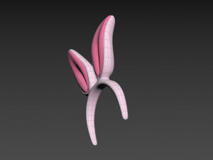 Prop029 Bunny Headband 3Dモデル
