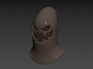 Prop030 Halloween Mask Model 3D