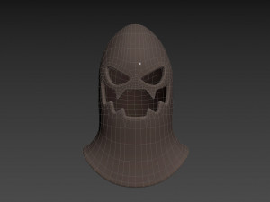 Prop030 Halloween Mask Model 3D