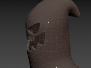 Prop030 Halloween Mask Model 3D