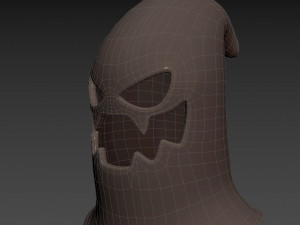 Prop030 Halloween Mask Model 3D