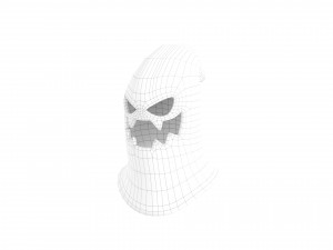 Prop030 Halloween Mask Model 3D