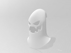 Prop030 Halloween Mask Model 3D