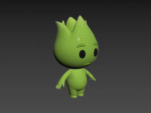 Character117 Monster 3D Model