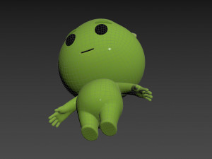 Character117 Monster 3D Модель