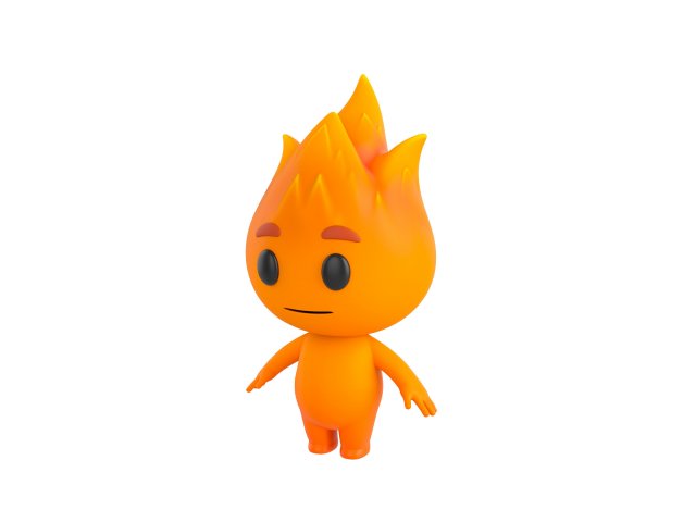 Character118 Monster 3D 모델 .c4d .max .obj .3ds .fbx .stl .blend 