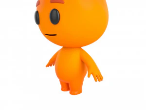 Character118 Monster 3D Model