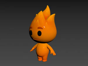 Character118 Monster 3D Model