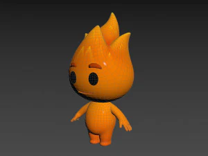 Character118 Monster 3D Model