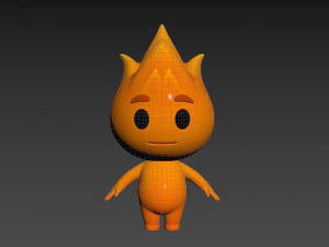 Character118 Monster 3D Model