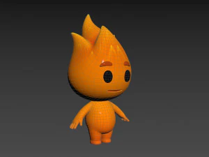 Character118 Monster 3D Model