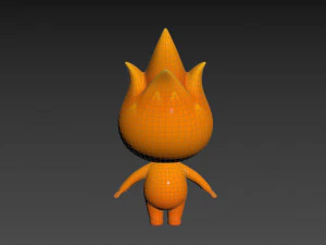 Character118 Monster 3D Model