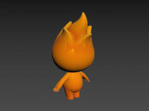 Character118 Monster 3D Model