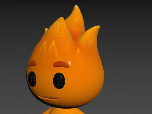 Character118 Monster 3D Model