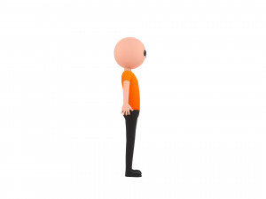 Character119 RiggedStickMan Modelo 3D