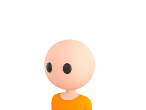 Character119 RiggedStickMan Modelo 3D