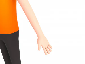 Character119 RiggedStickMan 3D Model