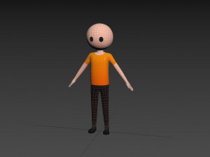Character119 RiggedStickMan Modelo 3D