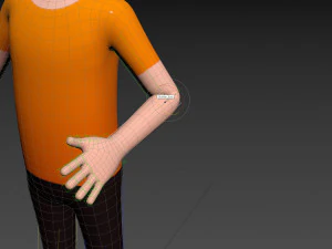 Character119 RiggedStickMan 3D Model