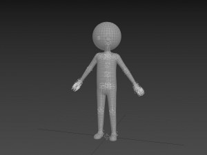 Character119 RiggedStickMan Modelo 3D